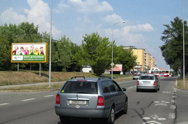 Okružní /Brechtova, Brno, Brno, billboard