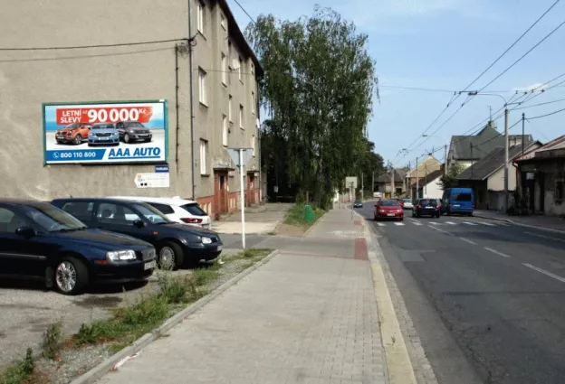 Čs.armády /Pavelská, Ostrava, Ostrava, billboard