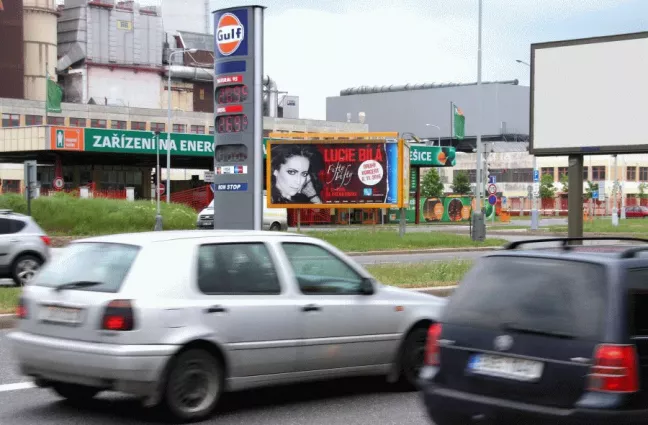 Průmyslová /Tiskařská, Praha 10, Praha 10, billboard