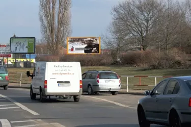 Meteorologická, Praha 4, Praha 12, billboard