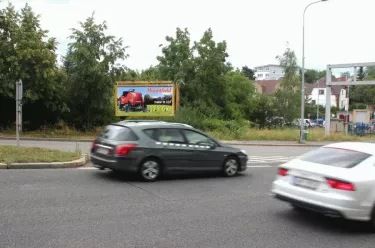 Slánská /Plzeňská, Praha 6, Praha 17, billboard