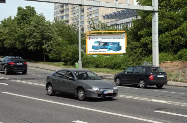Slánská /Plzeňská, Praha 6, Praha 17, billboard