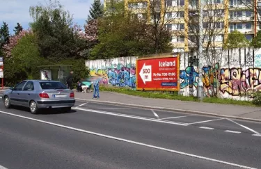 Ke Stáčírně /Litochlebské nám., Praha 4, Praha 11, billboard
