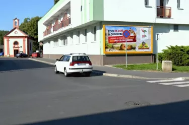 Komenského NC, Sokolov, Sokolov, billboard