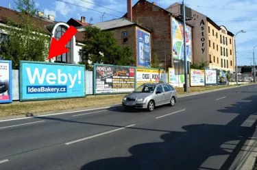 Ukrajinská, E49,I/20, Plzeň, Plzeň, billboard