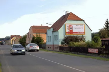 Bdeněves, II/605,Bdeněves, Plzeň, billboard