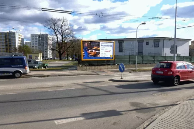 Husova tř. /Rybniční, České Budějovice, České Budějovice, billboard