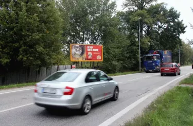 Rudolfovská tř. /Hlinská II, České Budějovice, České Budějovice, billboard