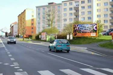 Závodu míru /Třešňová, Karlovy Vary, Karlovy Vary, billboard
