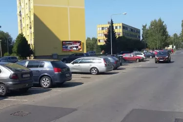 Okružní, Česká Lípa, Česká Lípa, billboard