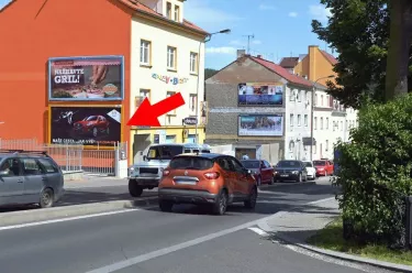 Kpt.Jaroše /Chebská, Karlovy Vary, Karlovy Vary, billboard