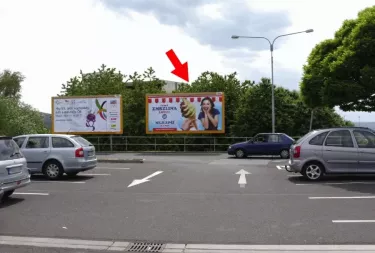 Krušnohorská ALBERT HM, Ústí nad Labem, Ústí nad Labem, billboard