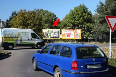 Zborovská /Štefánikova, Hradec Králové, Hradec Králové, billboard