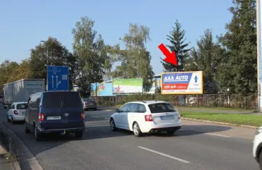 Okružní E442,I/31, Hradec Králové, Hradec Králové, billboard