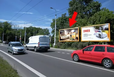 Poděbradská ALBERT HM, Pardubice, Pardubice, billboard