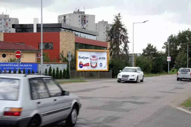 Hradecká /Kunětická, Pardubice, Pardubice, billboard