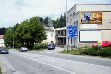 Pernerova, Choceň, Ústí nad Orlicí, billboard