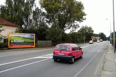 Pražská /Žižkova I/2, Pardubice, Pardubice, billboard