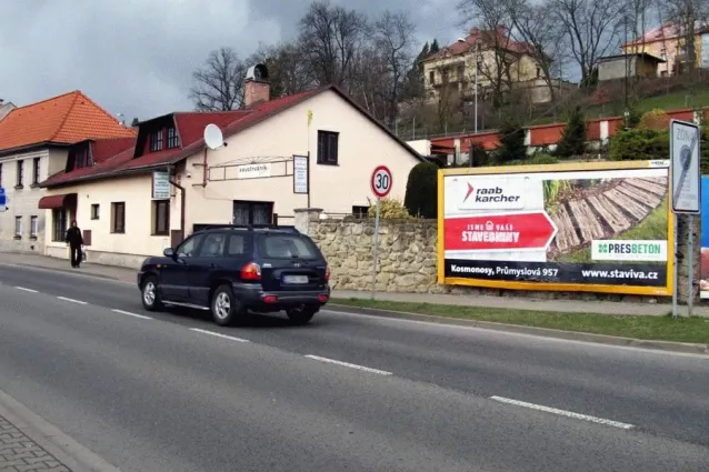 Ptácká /Tovačovského, Mladá Boleslav, Mladá Boleslav, billboard