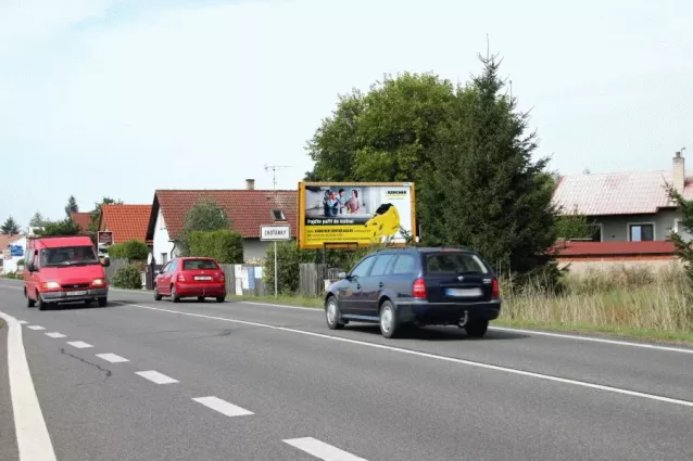 Choťánky, Poděbrady, Nymburk, billboard