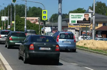 Opavská /Třebovická, Ostrava, Ostrava, billboard prizma