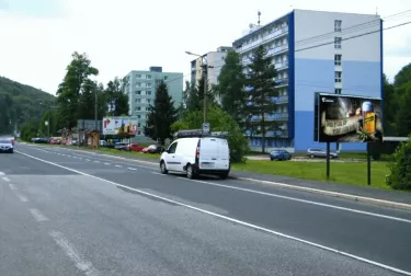 Horská /U Splavu, Vrchlabí, Trutnov, billboard