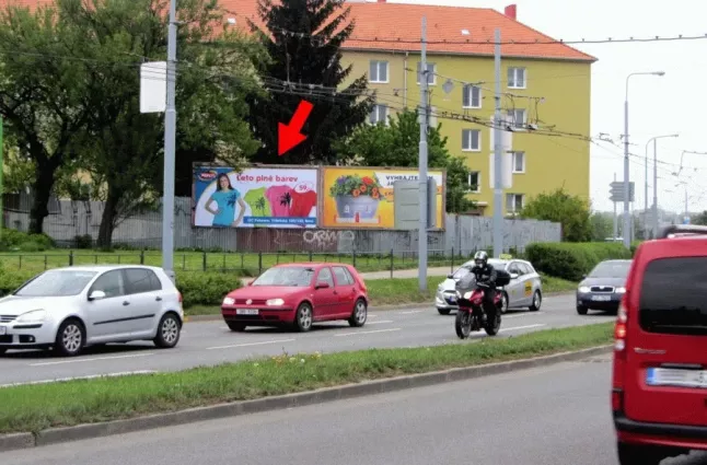 Svatoplukova I/42, Brno, Brno, billboard