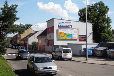 Fryčajova /Cihelní, Brno, Brno, billboard