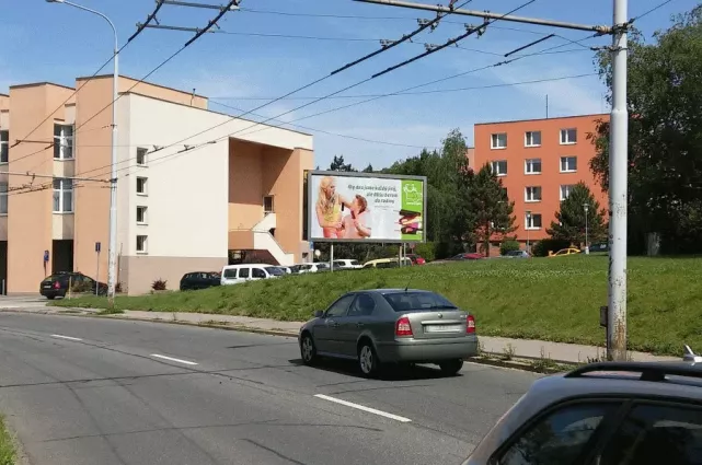 Makovského nám. NC, Brno, Brno, billboard