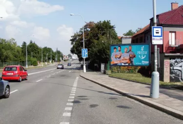 Jihlavská /Na Pískové cestě, Brno, Brno, billboard