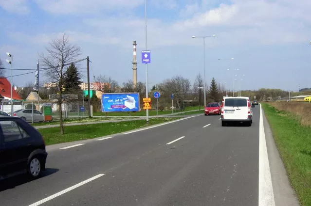 Opavská I/57, Krnov, Bruntál, billboard