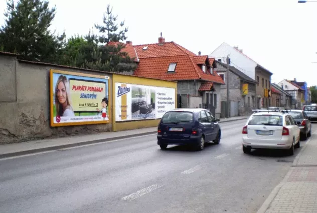 Kročehlavská I/61, Kladno, Kladno, billboard