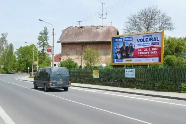 Plzeňská /U Podjezdu, Karlovy Vary, Karlovy Vary, billboard