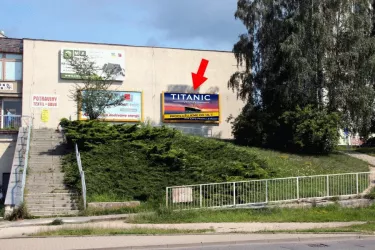 Olbrachtova NC, Liberec, Liberec, billboard