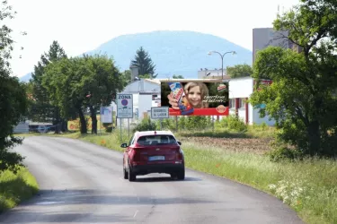 Terezínská, Roudnice nad Labem, Litoměřice, billboard
