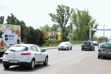 Mostní /nábř.J.Rysa, Kralupy nad Vltavou, Mělník, billboard