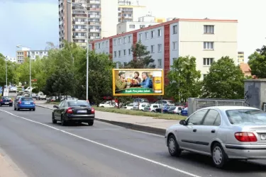 Mostní /nábř.J.Rysa, Kralupy nad Vltavou, Mělník, billboard