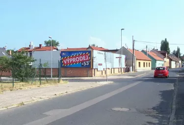 Kpt.Jaroše, Neratovice, Mělník, billboard