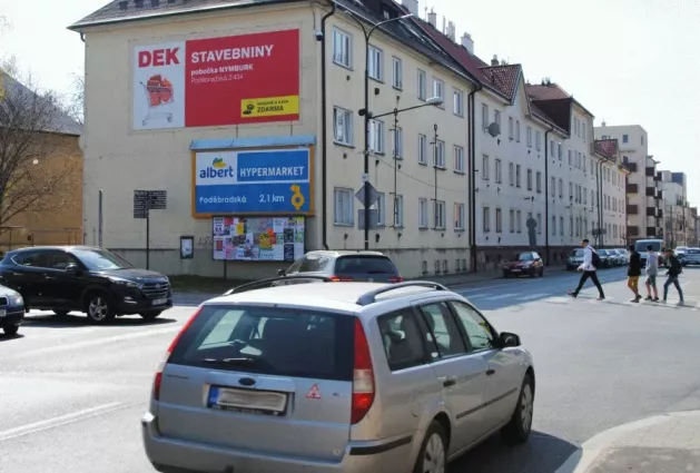 Boleslavská tř., Nymburk, Nymburk, billboard