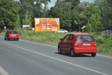 Pražská, Poděbrady, Nymburk, billboard
