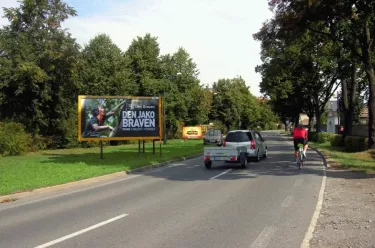 Litovelská, Uničov, Olomouc, billboard