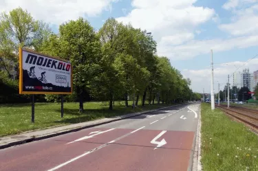 Výškovická /Lužická, Ostrava, Ostrava, billboard