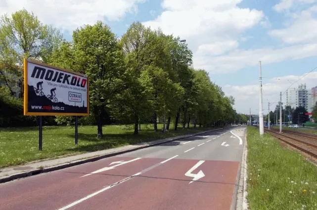 Výškovická /Lužická, Ostrava, Ostrava, billboard
