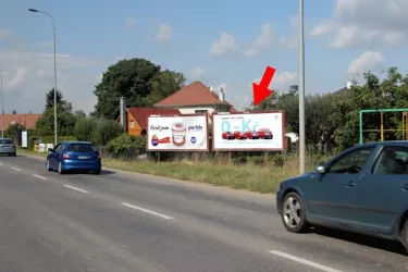 Pražská I/2, Pardubice, Pardubice, billboard