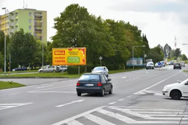 Pražská KAUFLAND,PENNY, Pelhřimov, Pelhřimov, billboard