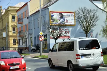 Masarykova /Školní, Plzeň, Plzeň, billboard