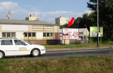 Hranická I/55, Přerov, Přerov, billboard