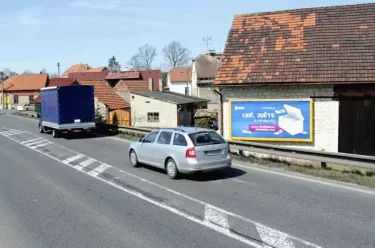 Krupá E48, I/6,Krupá, Rakovník, billboard