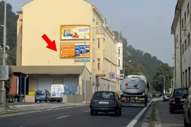 Pražská /Labské sady I/30, Ústí nad Labem, Ústí nad Labem, billboard