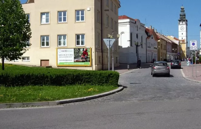 Masarykovo nám., Vyškov, Vyškov, billboard